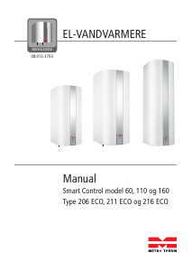 Brugsanvisning Metro Therm 206 ECO Vandvarmer