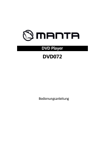 Bedienungsanleitung Manta DVD-072 DVD-player