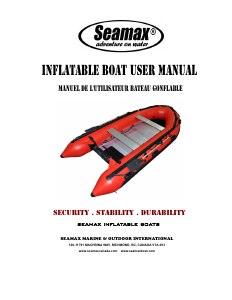 Handleiding Seamax Ocean 290 Boot