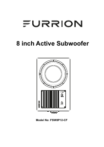 Manual Furrion FSW8P12-CF Subwoofer