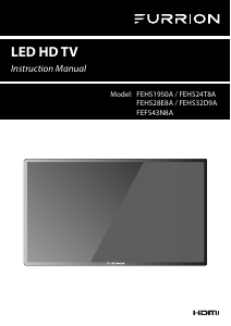 Handleiding Furrion FEHS19S0A LED televisie