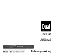 Bedienungsanleitung Dual DVD 113 DVD-player