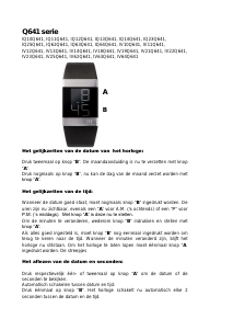 Handleiding Danish Design IQ10Q641 Horloge