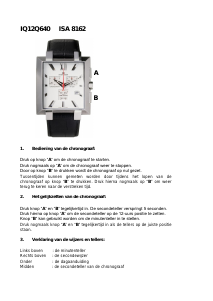 Handleiding Danish Design IQ12Q640 Chronograph Horloge