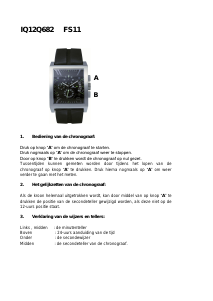 Handleiding Danish Design IQ12Q682 Horloge