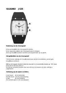 Handleiding Danish Design IQ12Q863 Horloge