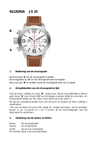 Handleiding Danish Design IQ12Q916 Horloge