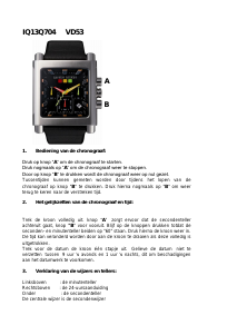 Handleiding Danish Design IQ13Q704 Horloge