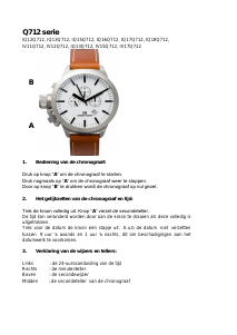 Handleiding Danish Design IQ13Q712 Horloge