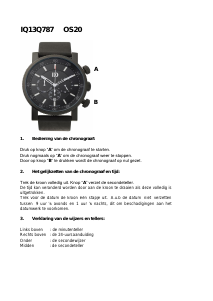 Handleiding Danish Design IQ13Q787 Horloge