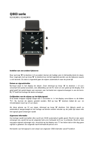 Handleiding Danish Design IQ13Q803 Horloge