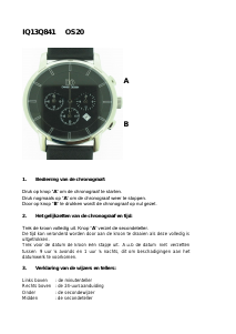 Handleiding Danish Design IQ13Q841 Horloge