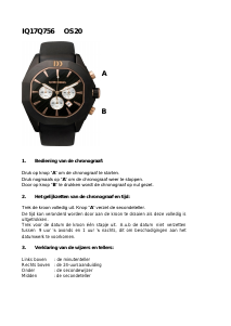 Handleiding Danish Design IQ17Q756 Horloge