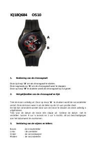 Handleiding Danish Design IQ18Q684 Horloge