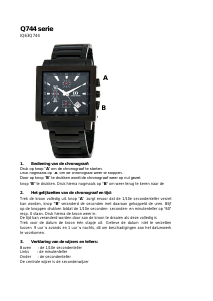 Handleiding Danish Design IQ63Q744 Horloge