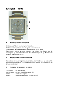 Handleiding Danish Design IQ64Q615 Titanium Horloge