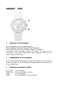 Handleiding Danish Design IV62Q874 Horloge