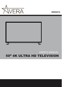 Handleiding Avera 50EQX10 Equinox LED televisie