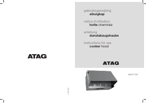 Manual ATAG WI6211CM Cooker Hood