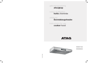 Handleiding ATAG WO6211AC Afzuigkap