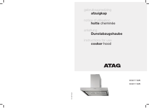 Bedienungsanleitung ATAG WS6111MR Dunstabzugshaube