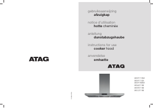 Manual ATAG WS9192EM Cooker Hood