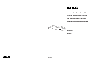 Manual ATAG WU1511PM Cooker Hood