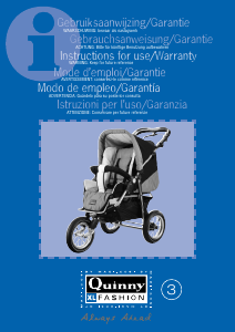 Manual Quinny XL Fashion 3 Stroller