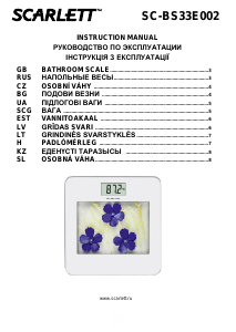 Rokasgrāmata Scarlett SC-BS33E002 Svari