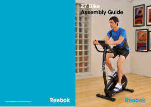 Handleiding Reebok Z7 Hometrainer