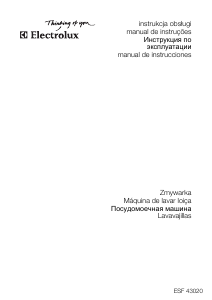 Manual de uso Electrolux ESF43020 Lavavajillas