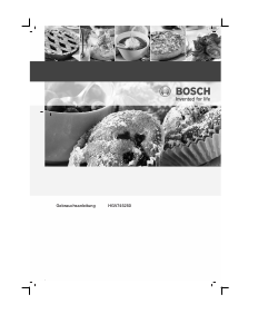 Bedienungsanleitung Bosch HGV745250 Herd