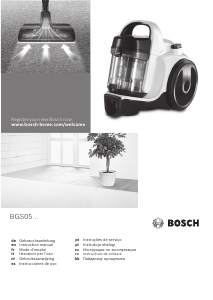 Manual Bosch BGC05AAA2 Vacuum Cleaner