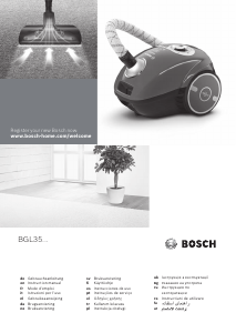 Manual Bosch BGL35MON9 Vacuum Cleaner