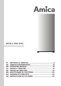 Bedienungsanleitung Amica EGS 16163 Gefrierschrank