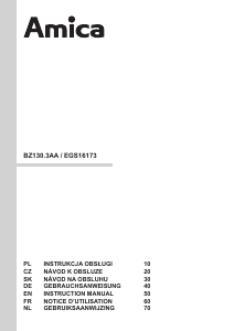 Instrukcja Amica EGS 16173 Zamrażarka