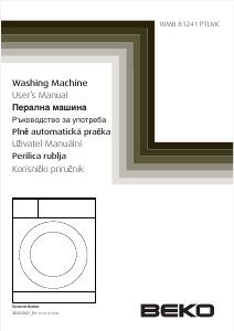 Handleiding BEKO WMB 81241 PTLMC Wasmachine