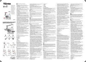 Manuale Tristar MX-4185 Impastatrice planetaria