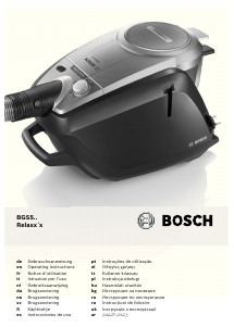 Manuale Bosch BGS51430 Relaxxx Aspirapolvere