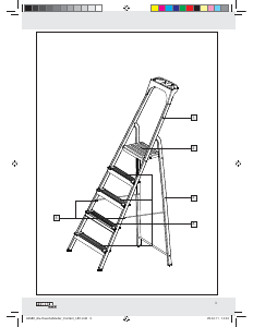 Mode d’emploi Powerfix IAN 64589 Echelle