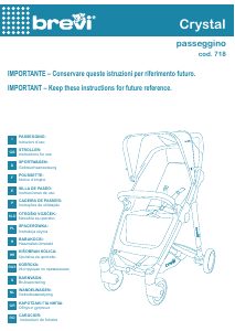 Bedienungsanleitung Brevi Crystal Kinderwagen