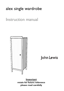 Manual John Lewis Alex Wardrobe