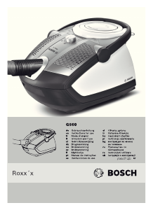 Manual de uso Bosch BGS61832 Roxxx Aspirador