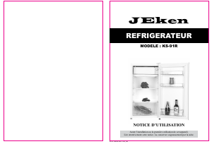 Mode d’emploi Jeken KS-91R Réfrigérateur