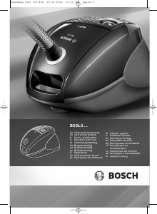 Manual de uso Bosch BSGL31700 GL-30 Aspirador