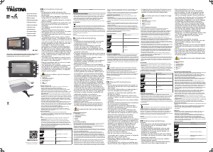 Bedienungsanleitung Tristar OV-1441 Backofen