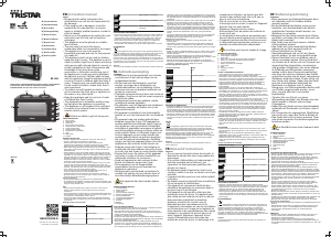 Manual de uso Tristar OV-1443 Horno