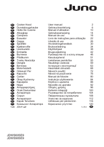 Руководство Juno JDWS605E9 Кухонная вытяжка