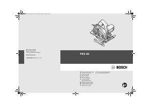 Bruksanvisning Bosch PKS 40 Sirkelsag