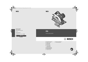 Bedienungsanleitung Bosch PKS 55 A Kreissäge